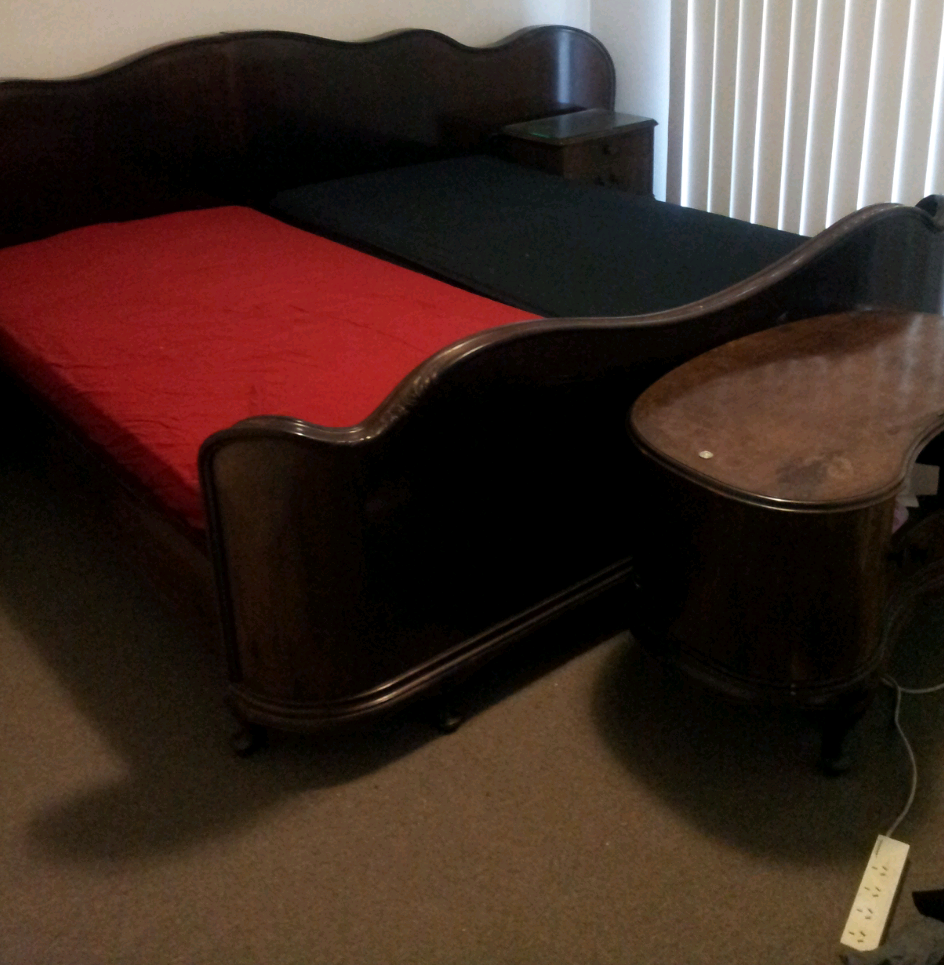 antique german bed InstAppraisal